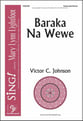 Baraka na Wewe Three-Part Mixed choral sheet music cover